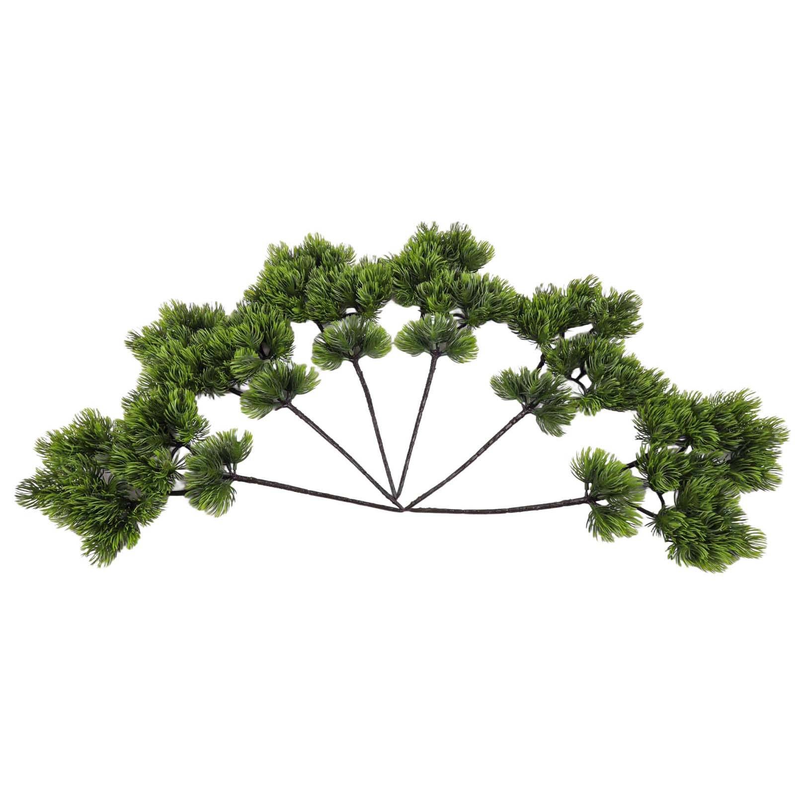 Realistic 35cm Artificial Pine Branches for Interior Decoration and Events