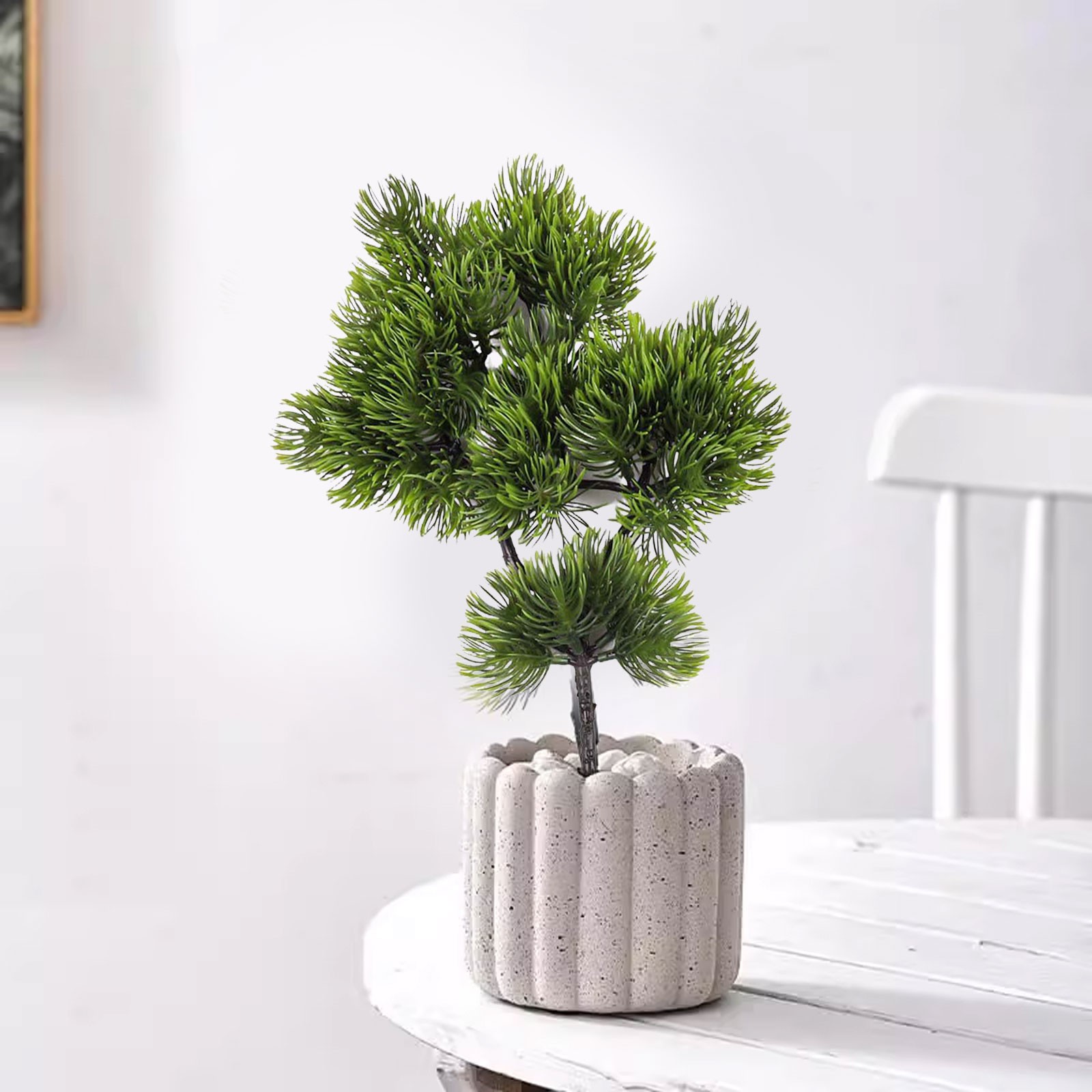 Realistic 35cm Artificial Pine Branches for Interior Decoration and Events