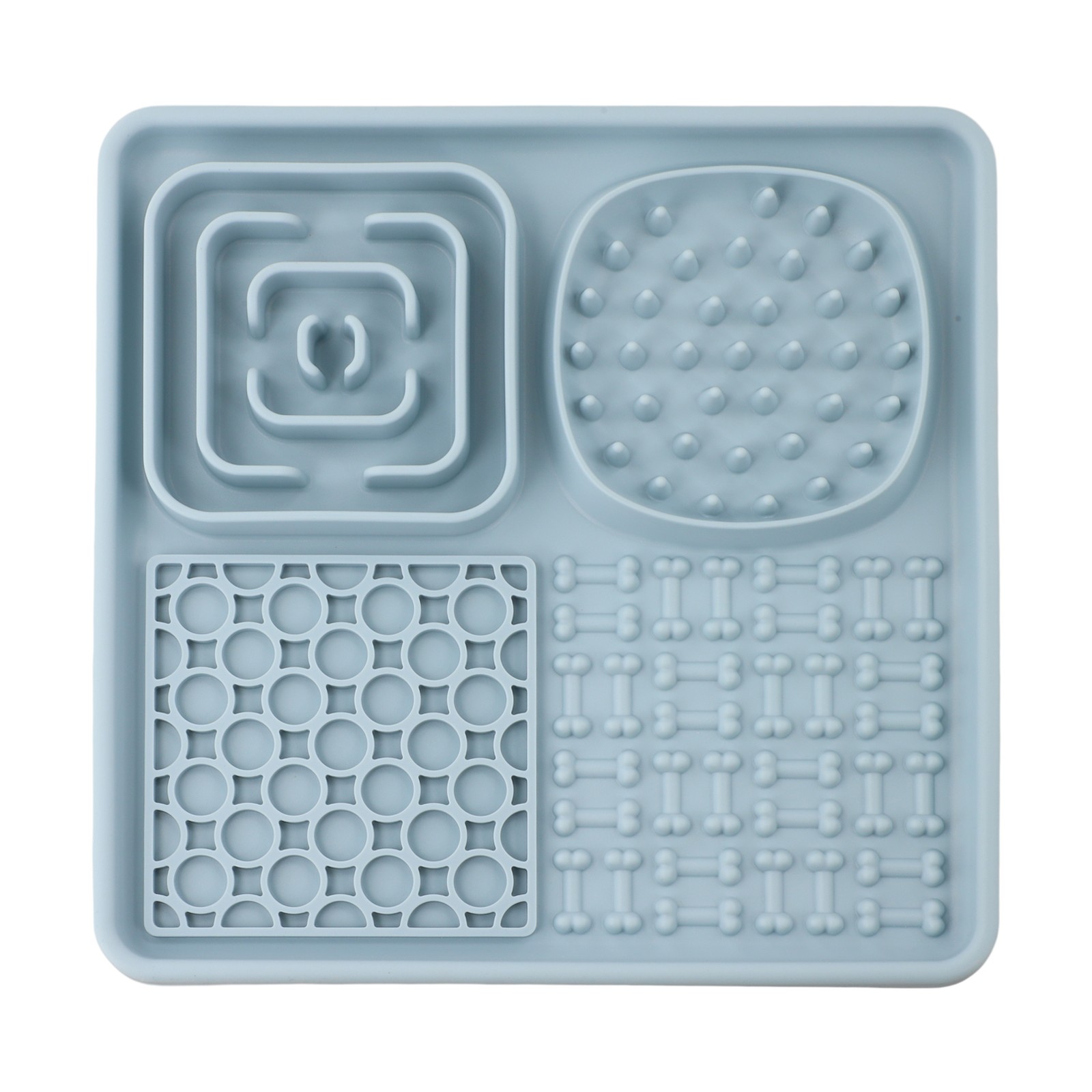 Pet Licking Mat with Suction Cup for Dogs and Cats Easy to Clean Silicone - Photo 26/28