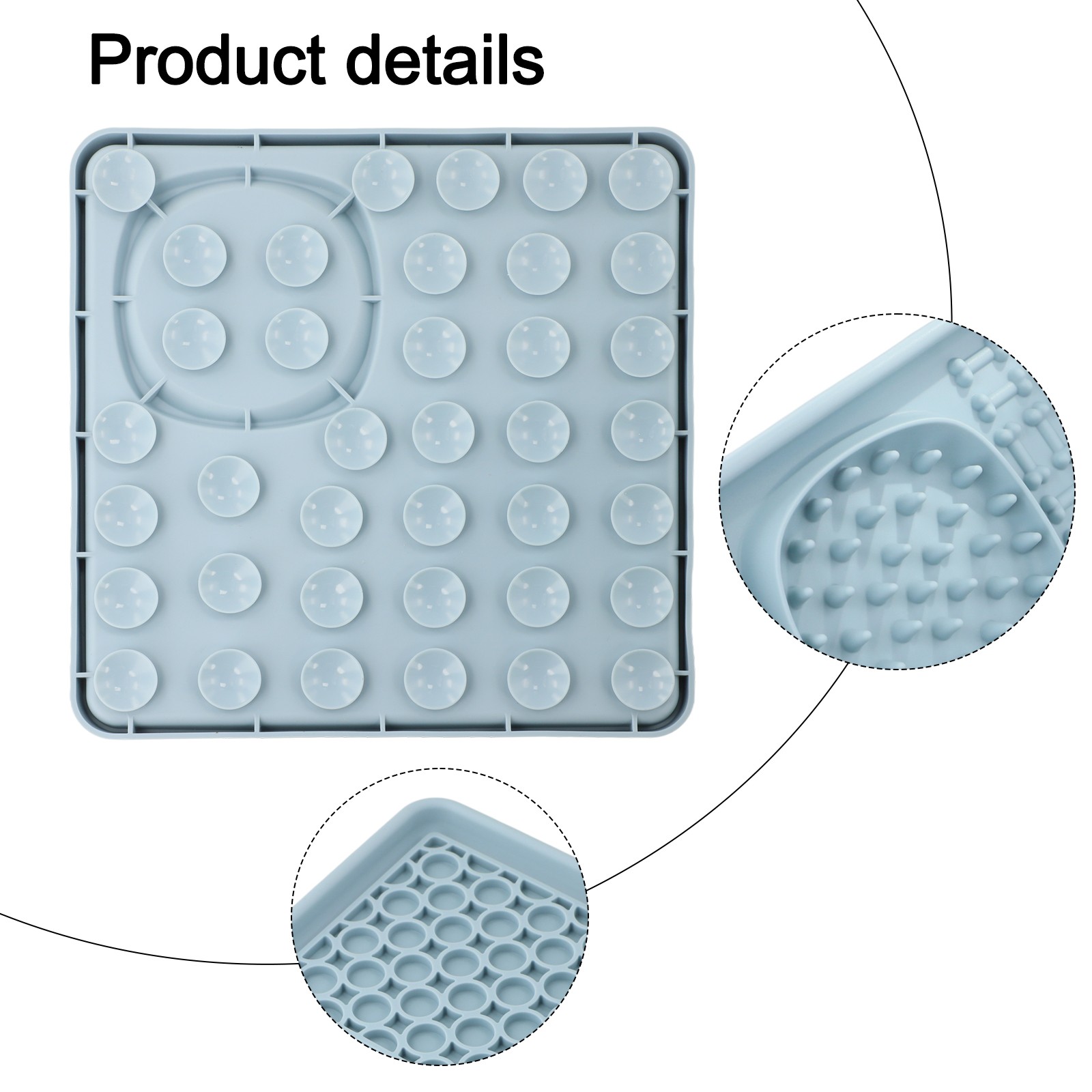 Feeding Solution Pet Licking Mat Easy To Clean Design Fixed With Suction Cups - Bild 20 von 28