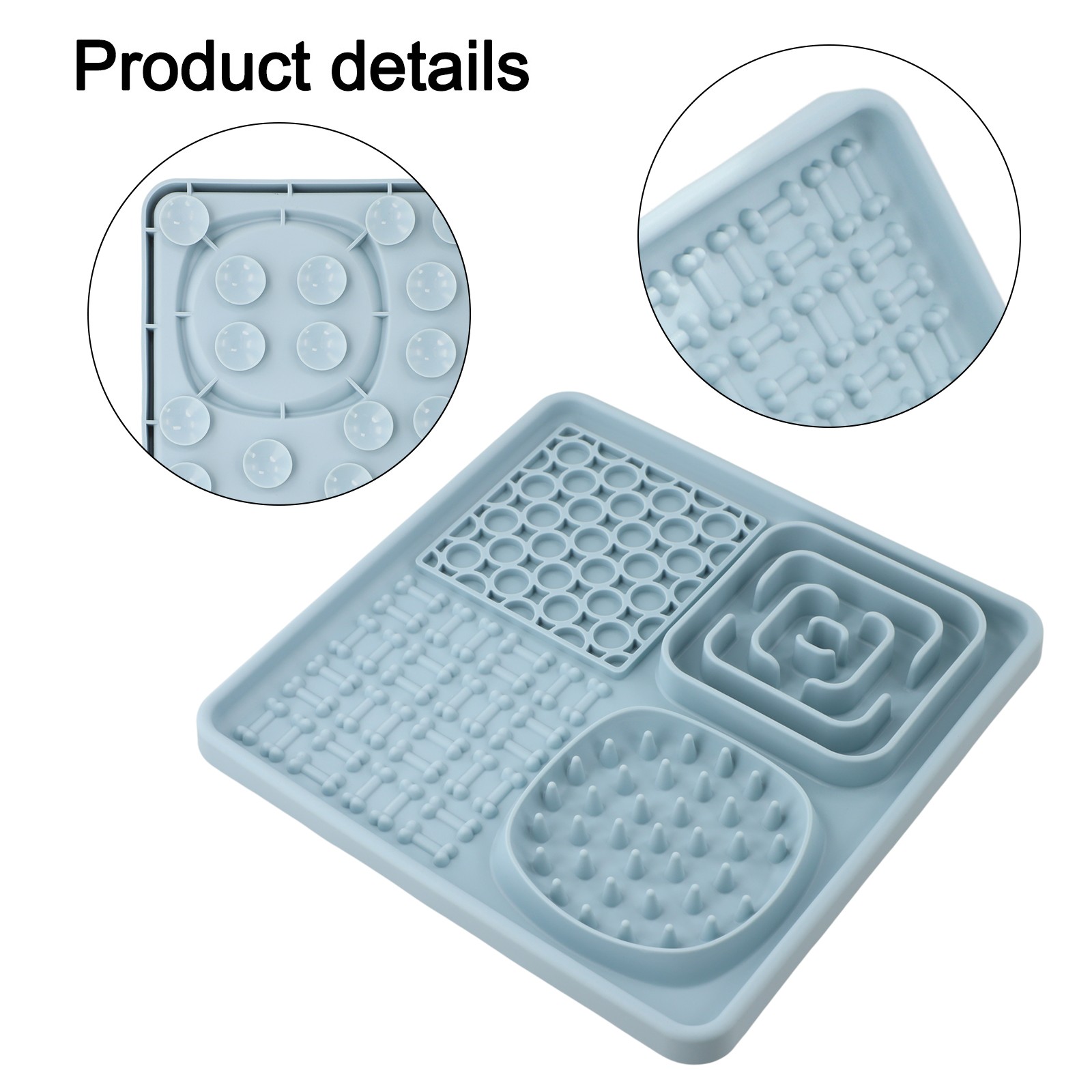 Feeding Solution Pet Licking Mat Easy To Clean Design Fixed With Suction Cups - Bild 24 von 28