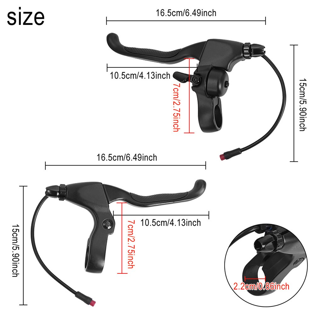 Brake Handle Left Right Brake Lever Electric Scooter