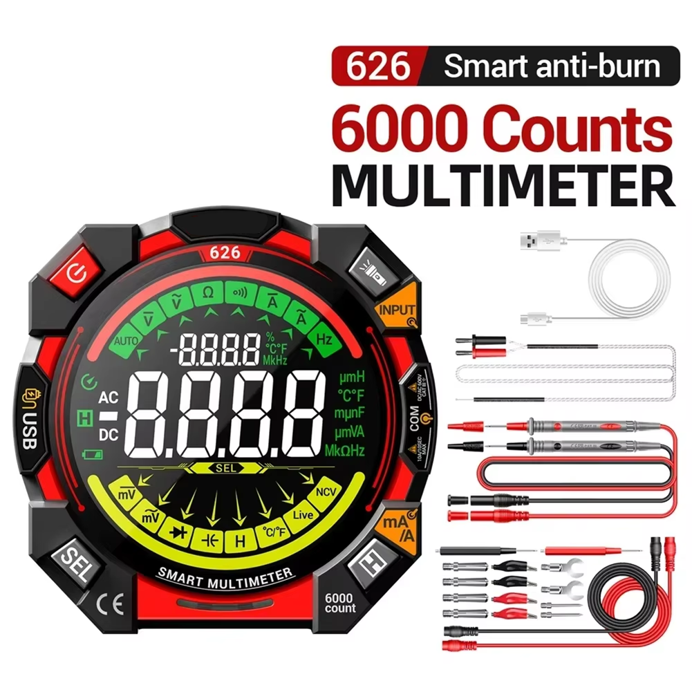 Efficient 626 7MHz Voltage Current Detector Multimeter for Professional Use - Picture 18 of 19