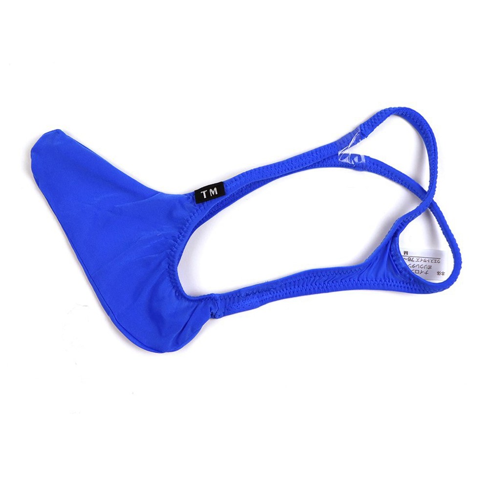 Herren Niedrige Taille Ausbuchtung Beutel Tanga G String Eis Seide T Rücken Unterwäsche Höschen - Bild 17 von 25