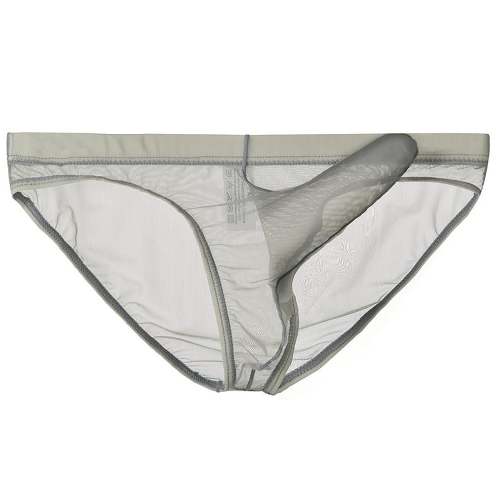Lightweight See Through Mesh Briefs for Men with Unique Elephant Nose Design - Picture 19 of 26