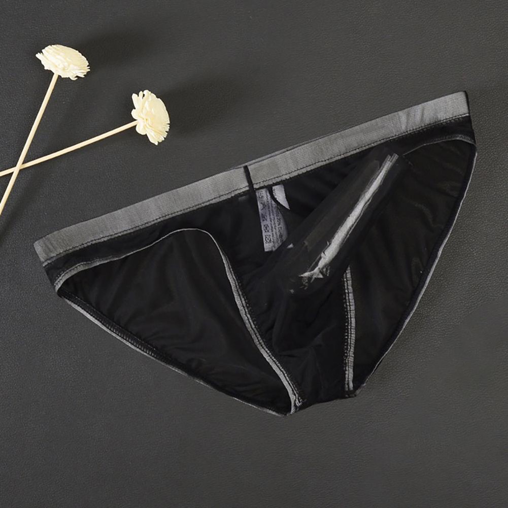 Lightweight See Through Mesh Briefs for Men with Unique Elephant Nose Design - Picture 14 of 26