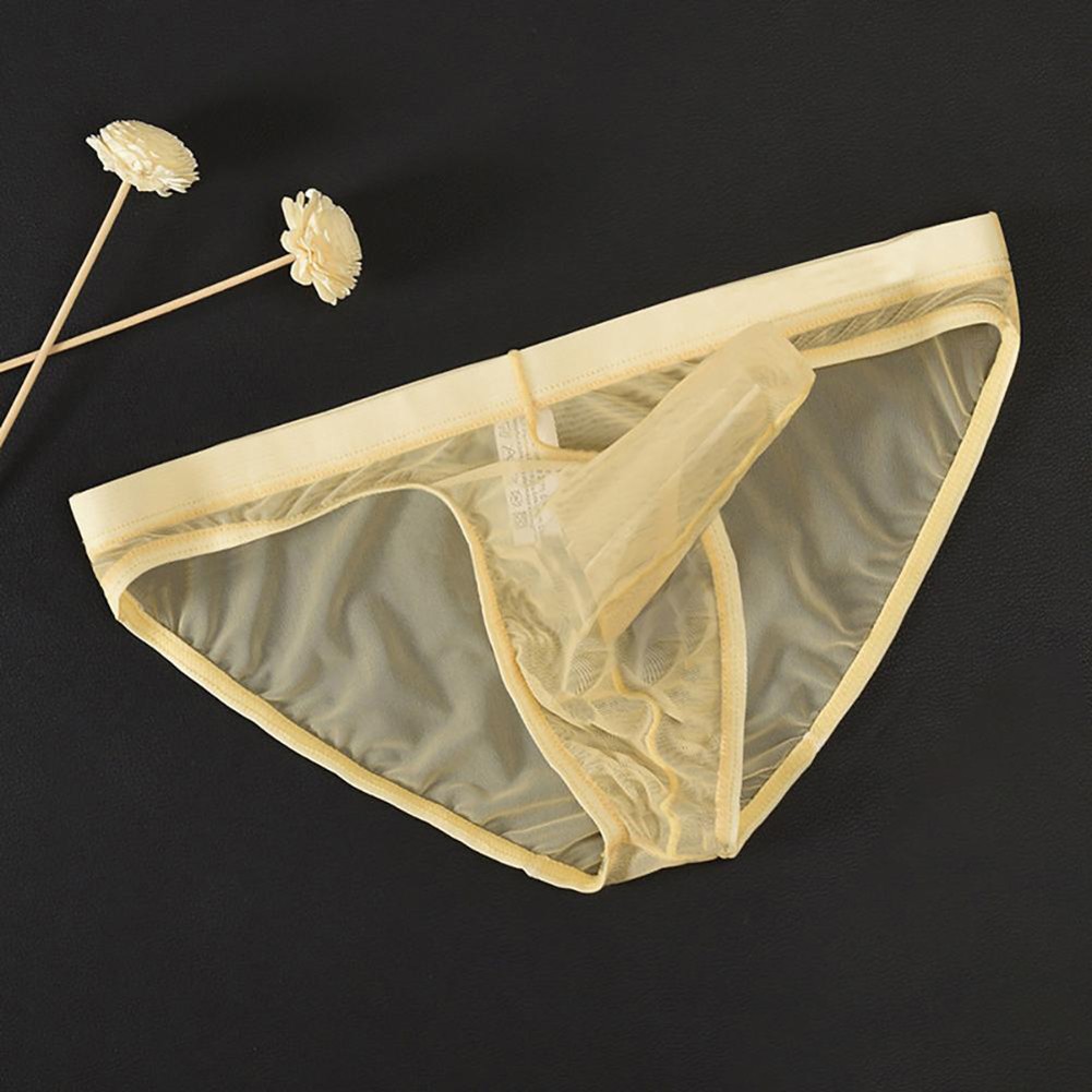 Lightweight See Through Mesh Briefs for Men with Unique Elephant Nose Design - Picture 16 of 26