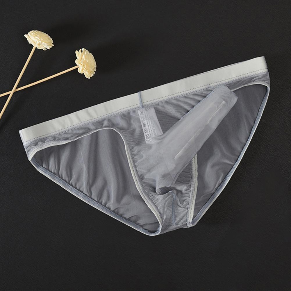 Lightweight See Through Mesh Briefs for Men with Unique Elephant Nose Design - Picture 20 of 26