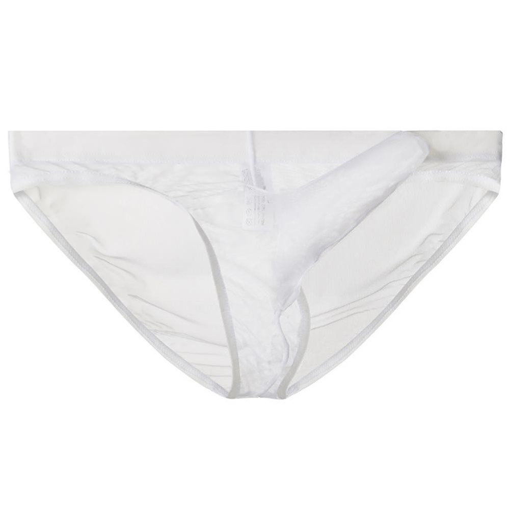 Lightweight See Through Mesh Briefs for Men with Unique Elephant Nose Design - Picture 11 of 26
