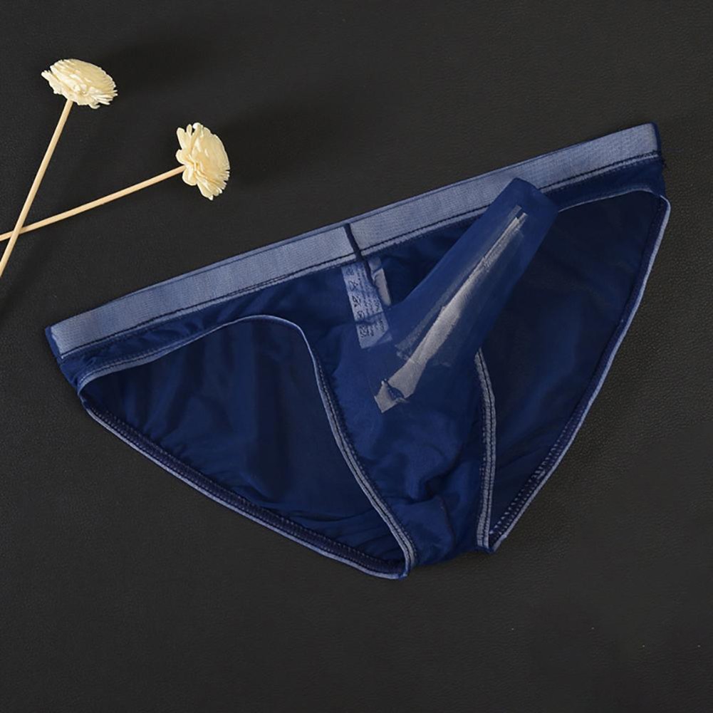 Lightweight See Through Mesh Briefs for Men with Unique Elephant Nose Design - Picture 26 of 26