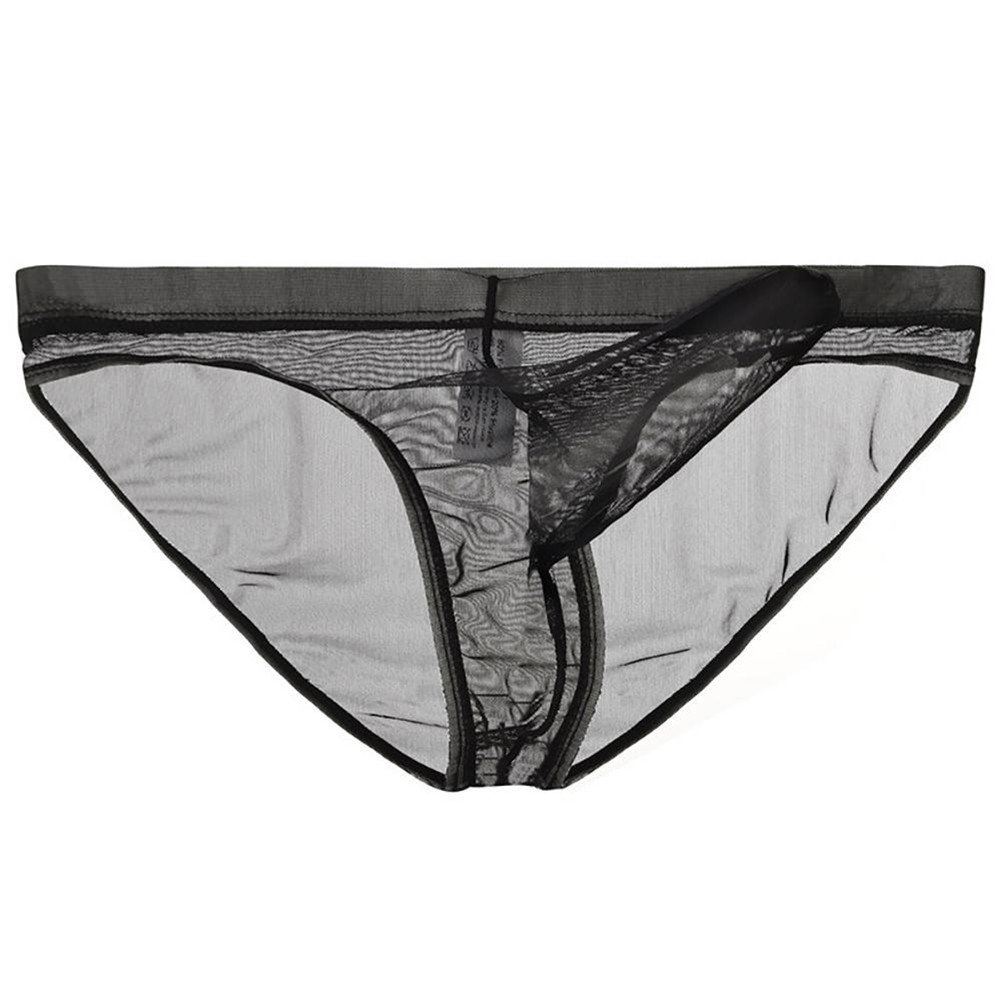 Lightweight See Through Mesh Briefs for Men with Unique Elephant Nose Design - Picture 13 of 26
