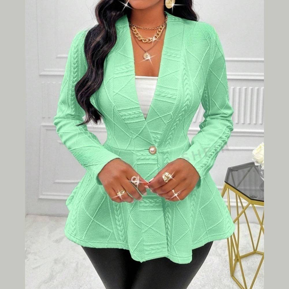 Elegant Women's Long Sleeve Jacket with Breathable Fabric for Everyday Comfort - Picture 33 of 51