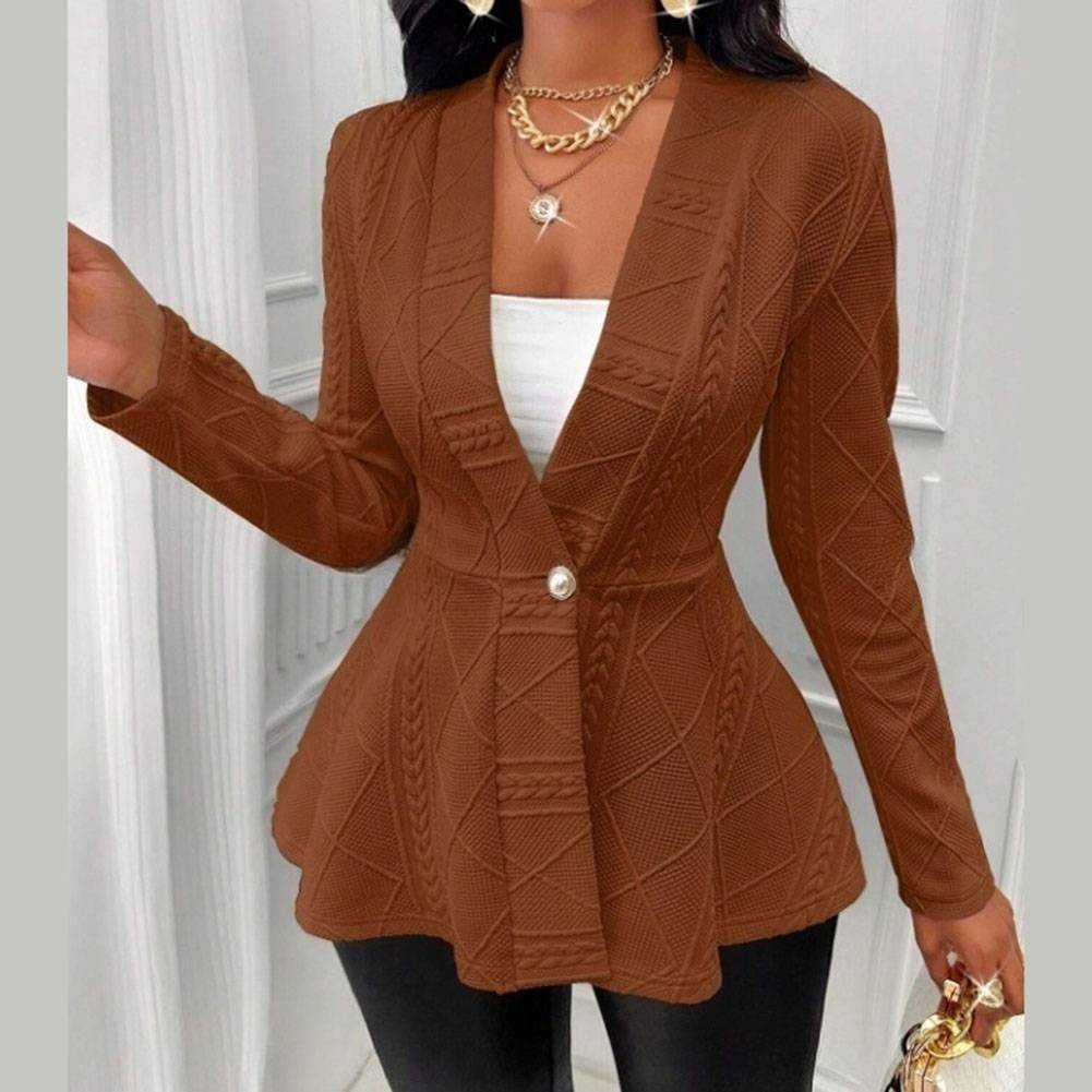 Elegant Women's Long Sleeve Jacket with Breathable Fabric for Everyday Comfort - Picture 45 of 51