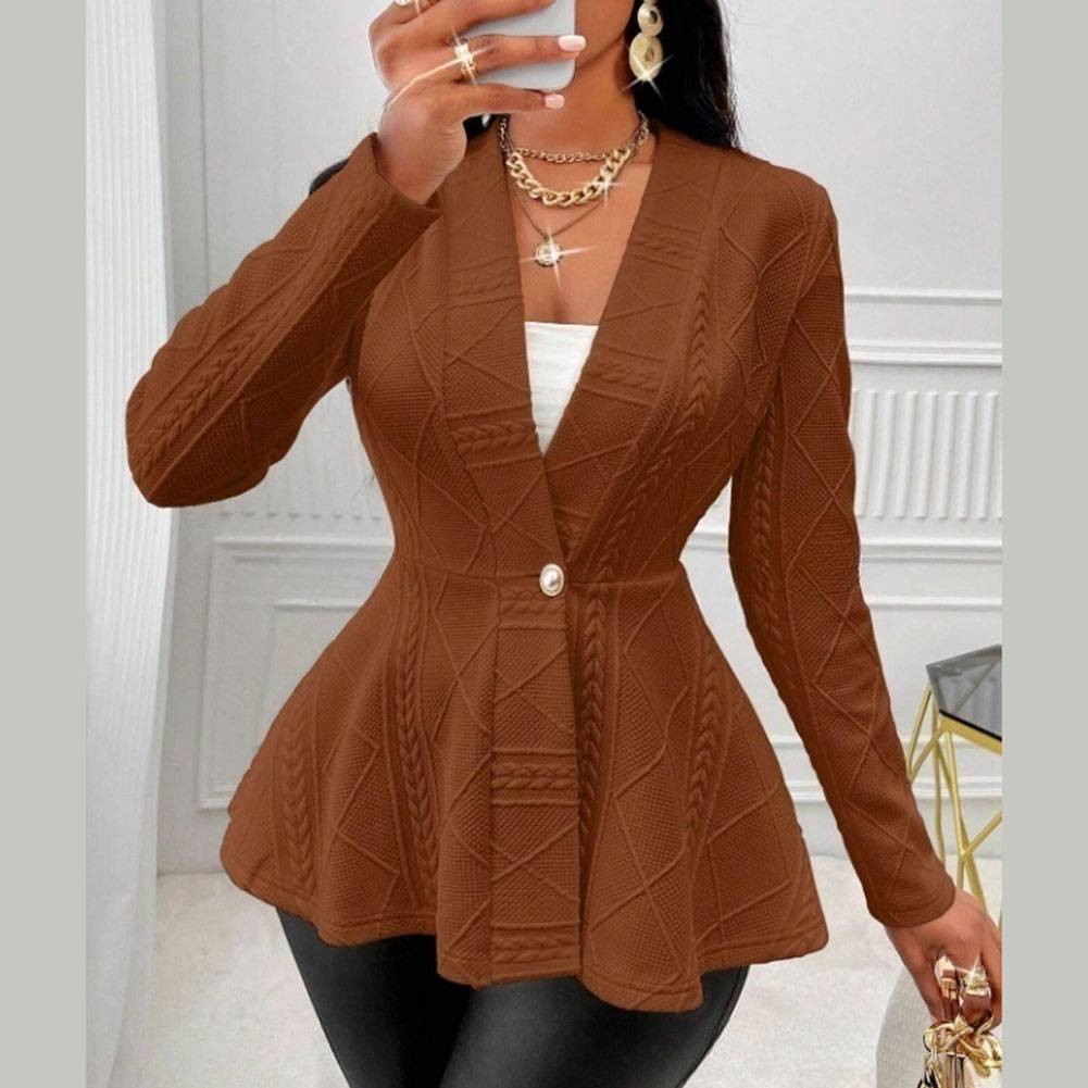 Elegant Women's Long Sleeve Jacket with Breathable Fabric for Everyday Comfort - Picture 44 of 51