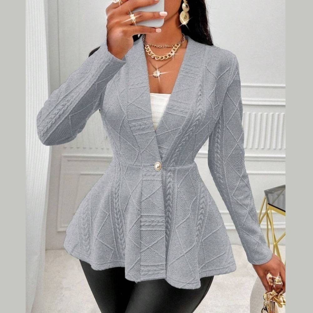 Elegant Women's Long Sleeve Jacket with Breathable Fabric for Everyday Comfort - Picture 40 of 51