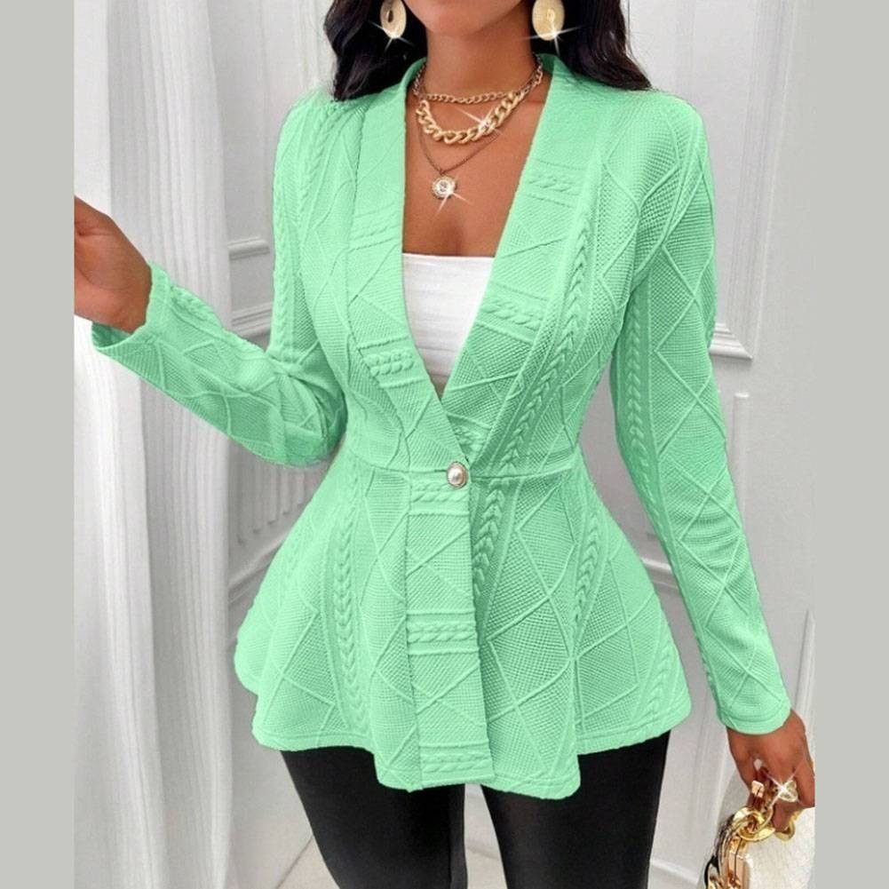 Elegant Women's Long Sleeve Jacket with Breathable Fabric for Everyday Comfort - Picture 34 of 51