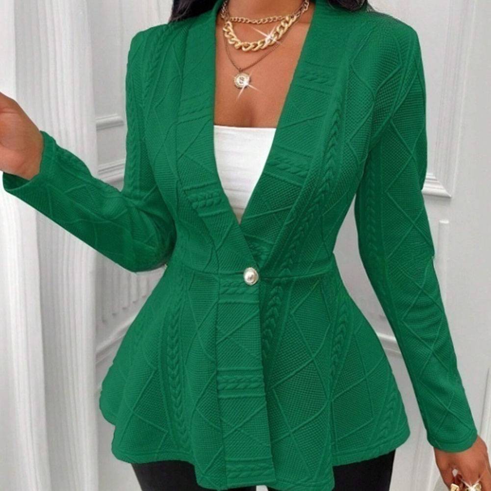 Elegant Women's Long Sleeve Jacket with Breathable Fabric for Everyday Comfort - Picture 29 of 51