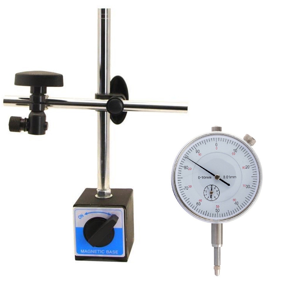 Magnetfuß Messuhr 010 mm Messuhr mit Feineinstellfunktionen - Bild 23 von 31