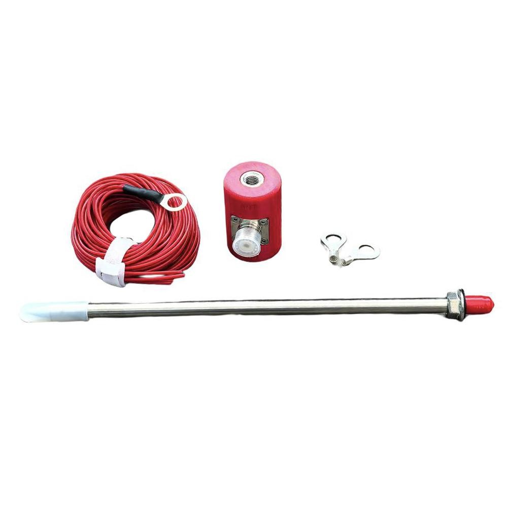 Kit de antena de onda corta con rosca M10 y adaptador SO239 para uso de radio - Imagen 34 de 36