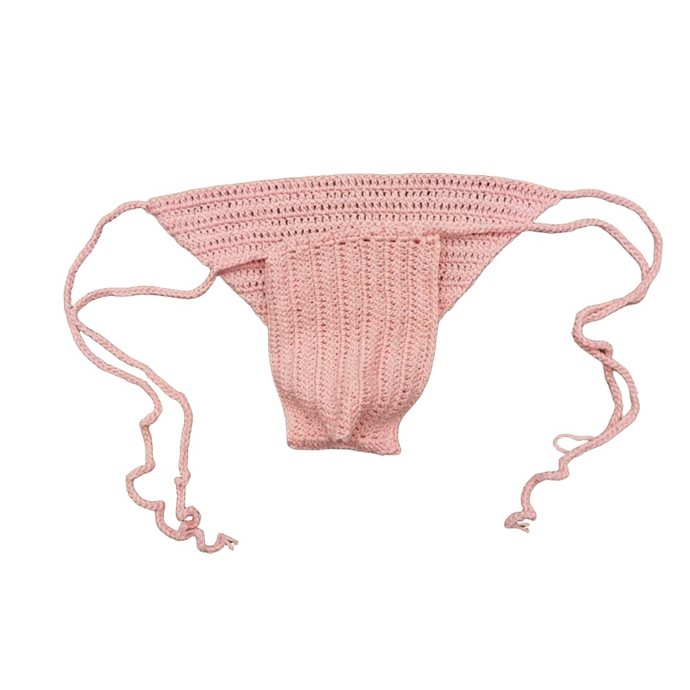 Stylischer Herren Low Rise Slip handgehäkelt zum Schwimmen und Sonnenbaden - Bild 10 von 32