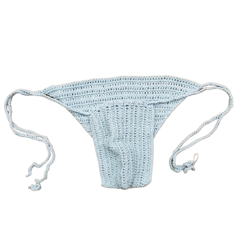 Stylischer Herren Low Rise Slip handgehäkelt zum Schwimmen und Sonnenbaden - Bild 28 von 32