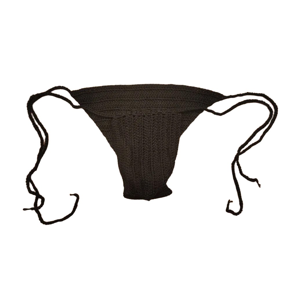 Stylischer Herren Low Rise Slip handgehäkelt zum Schwimmen und Sonnenbaden - Bild 18 von 32