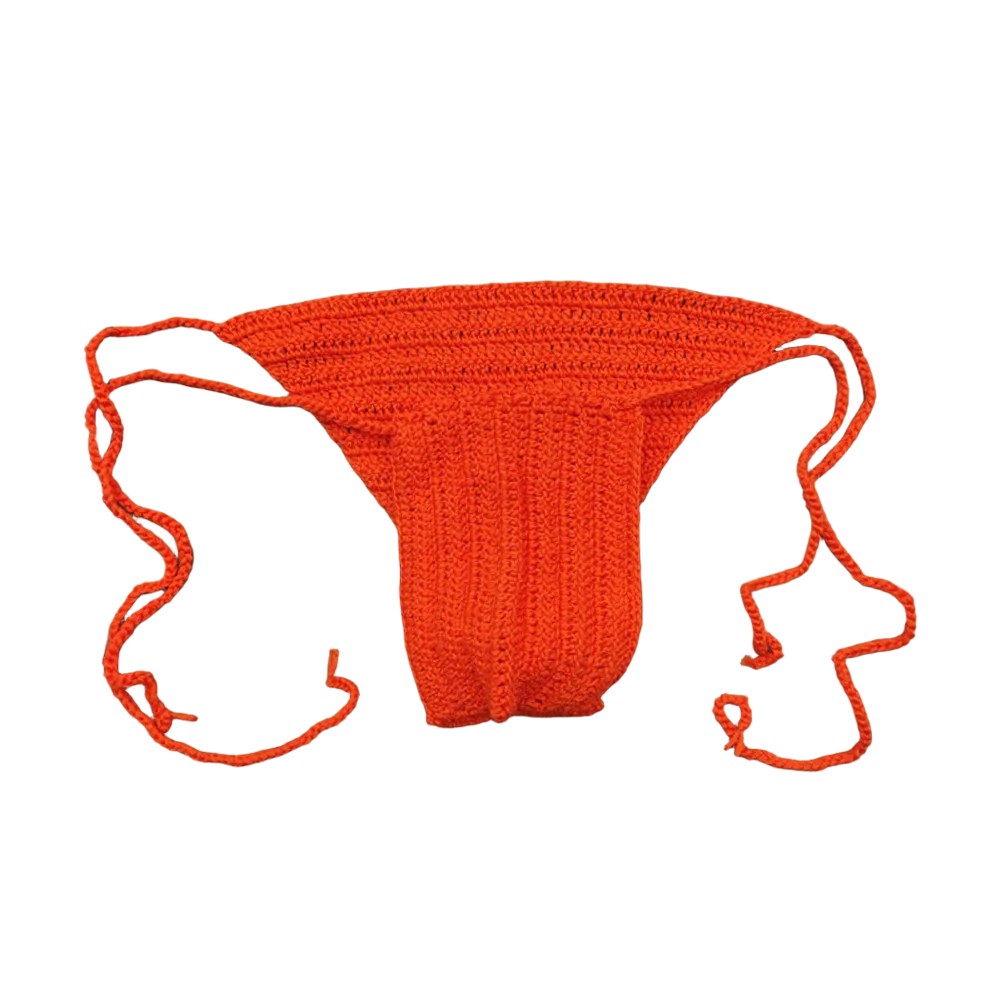 Stylischer Herren Low Rise Slip handgehäkelt zum Schwimmen und Sonnenbaden - Bild 26 von 32