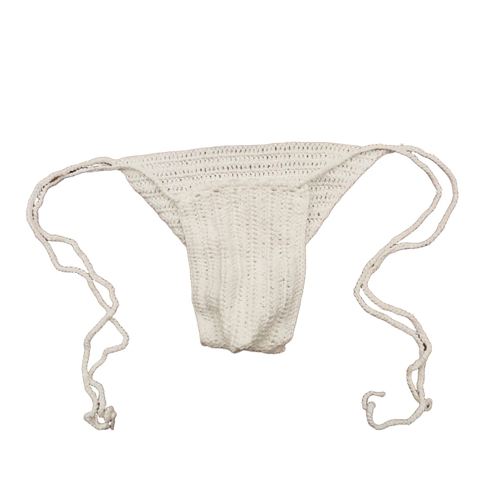 Stylischer Herren Low Rise Slip handgehäkelt zum Schwimmen und Sonnenbaden - Bild 8 von 32