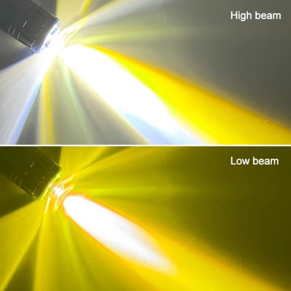 LED Headlight for Motorcycles with Enhanced Focusing Ability H4 H6 BA20D - Picture 8 of 12