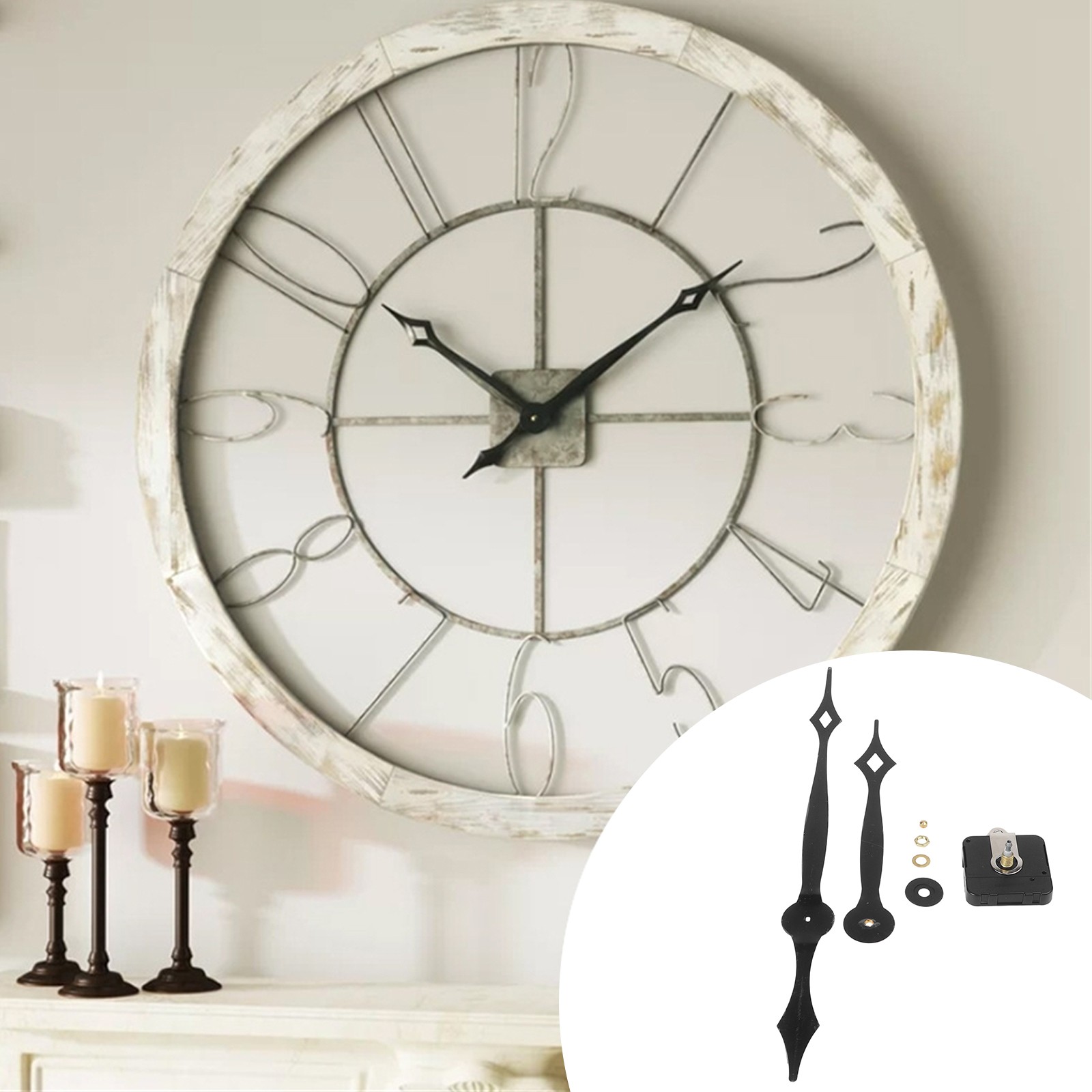 Quartz Clock Mechanism Replacement Kit High Torque for Efficient Clock Crafting