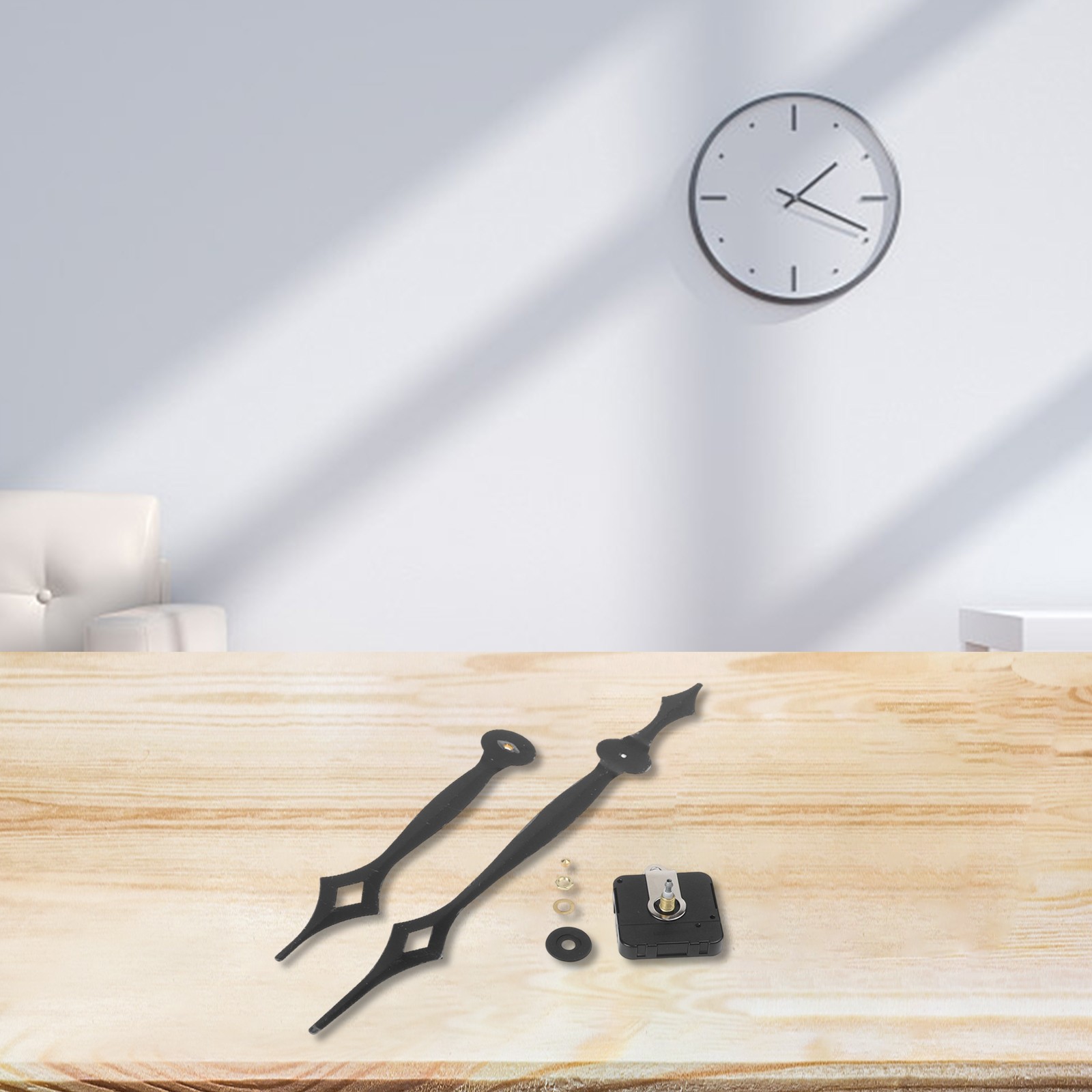 Quartz Clock Mechanism Replacement Kit High Torque for Efficient Clock Crafting