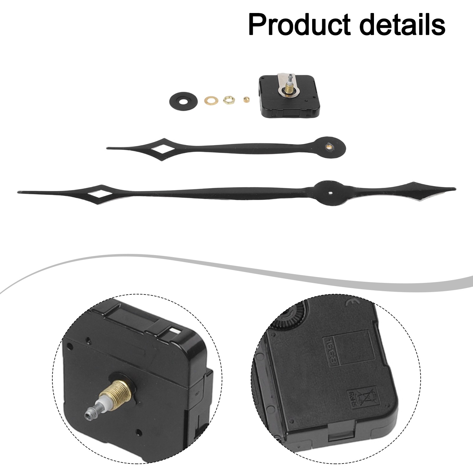 DIY Quartz Clock Movement for Large Clocks Efficient High Torque Mechanism