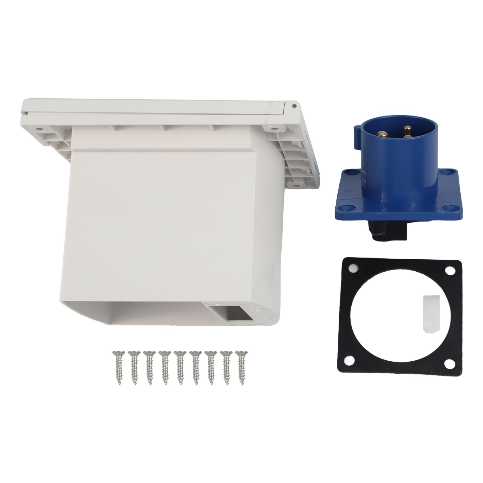 External 16A Waterproof Socket for RV and Camper Power Input 220V 250V