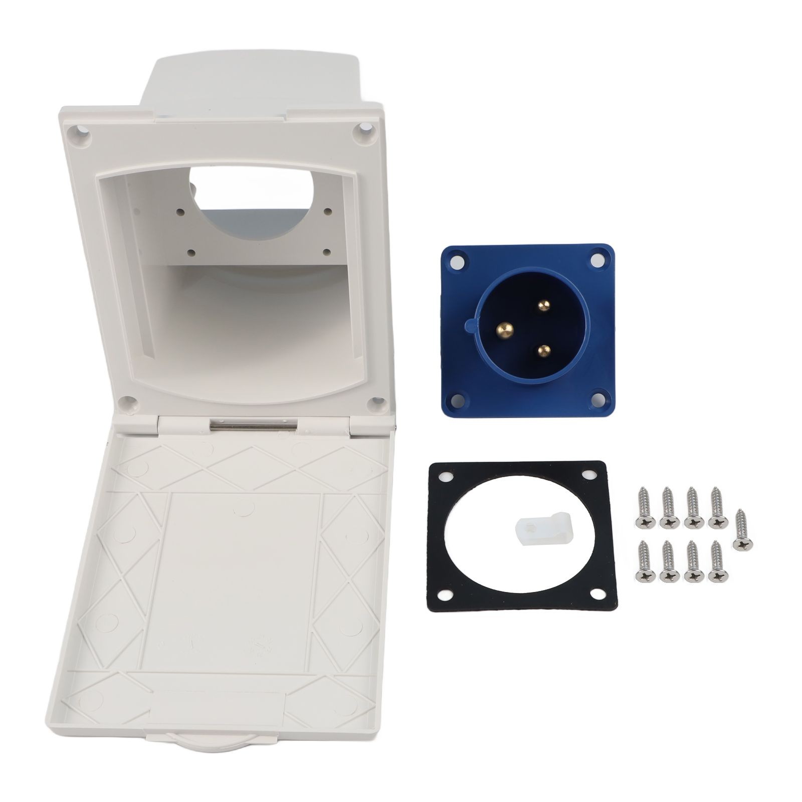 External 16A Waterproof Socket for RV and Camper Power Input 220V 250V