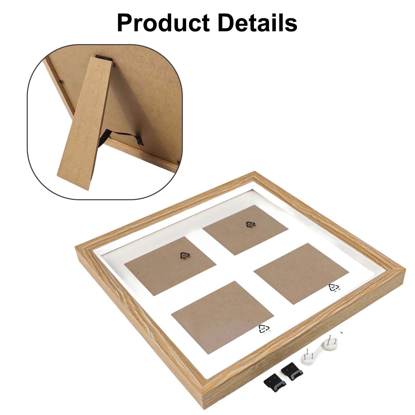 For 36 Inch Wooden Collage Frame for Displaying Your Favorite Memories - Picture 16 of 27