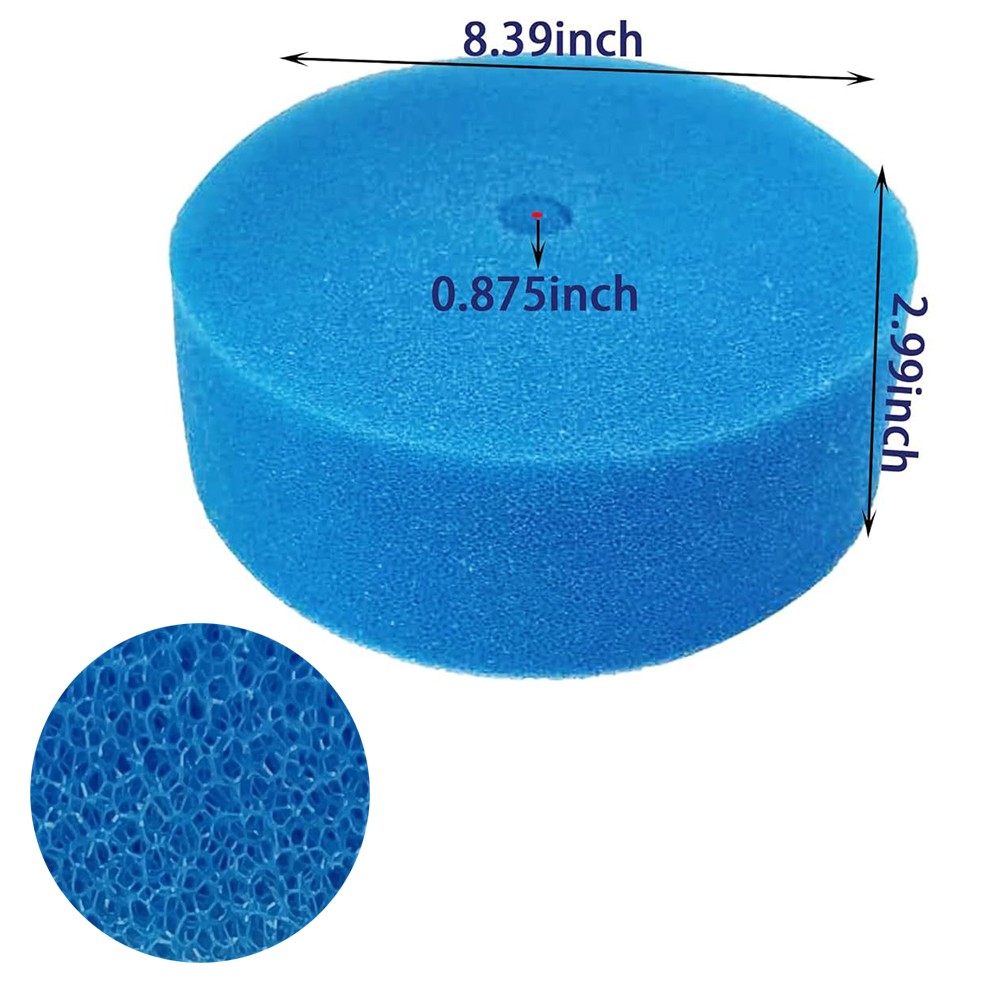 Replacement Filter Pads for Aquanique Pond Filters Coarse and Fine Dual Action