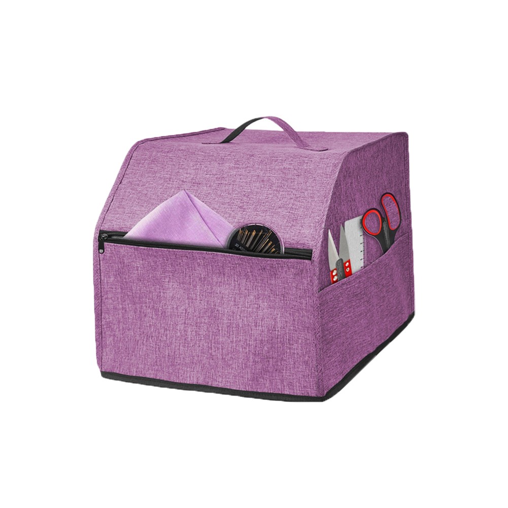 Overlock Sewing Machine Cover for Dust Protection with Storage Features - Picture 19 of 22