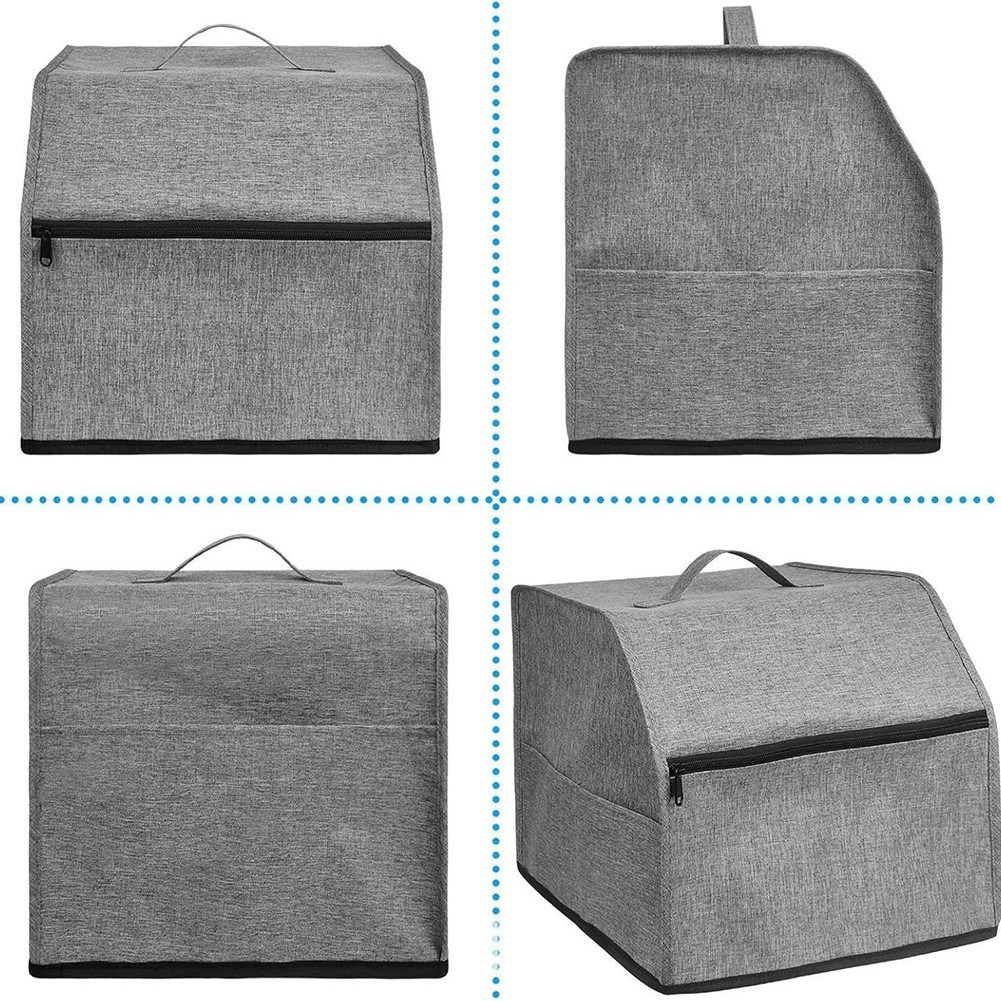 Overlock Sewing Machine Cover for Dust Protection with Storage Features - Picture 16 of 22