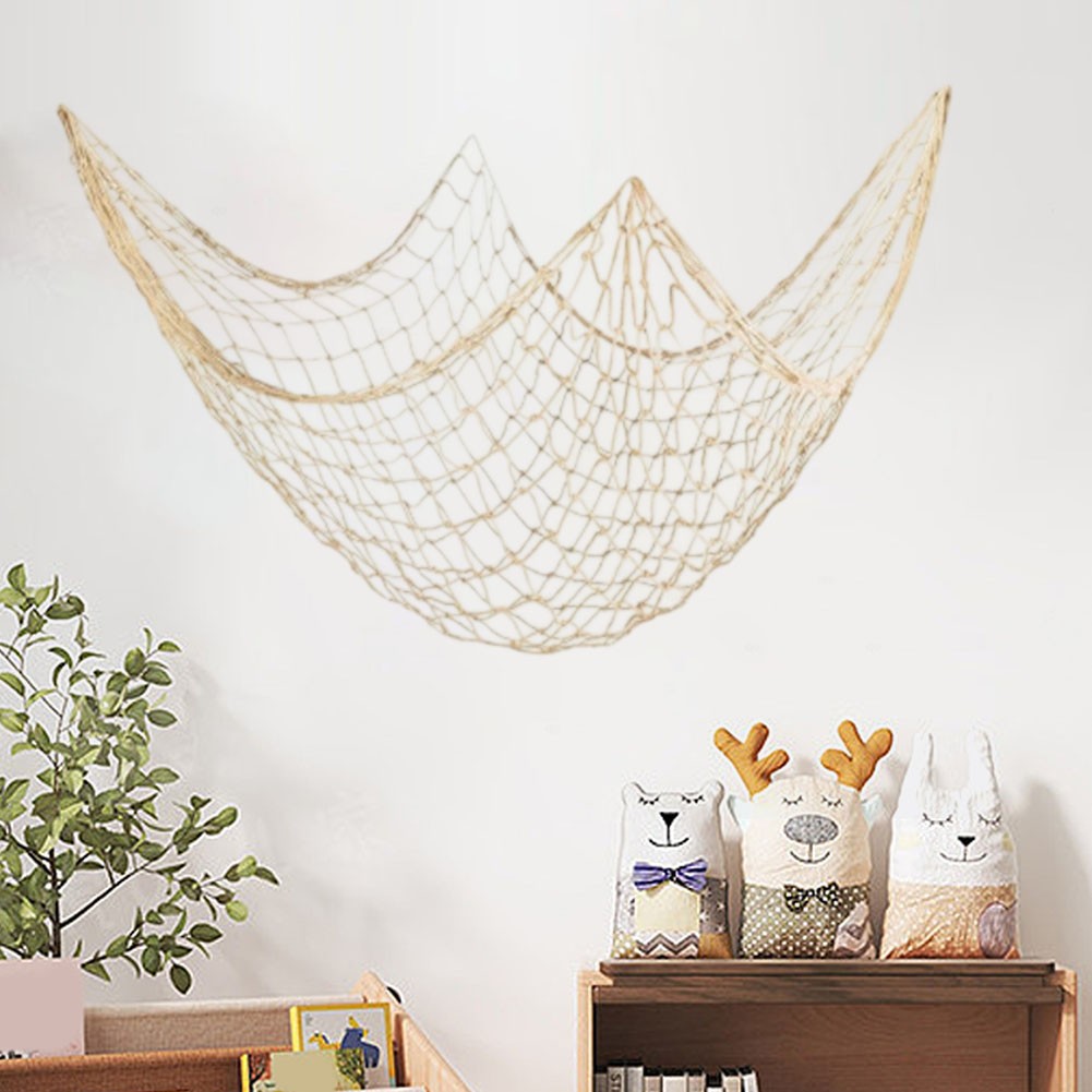 Fishing Net Decoration Decorative Fishing Nets Relaxing Room Atmosphere - Picture 27 of 35