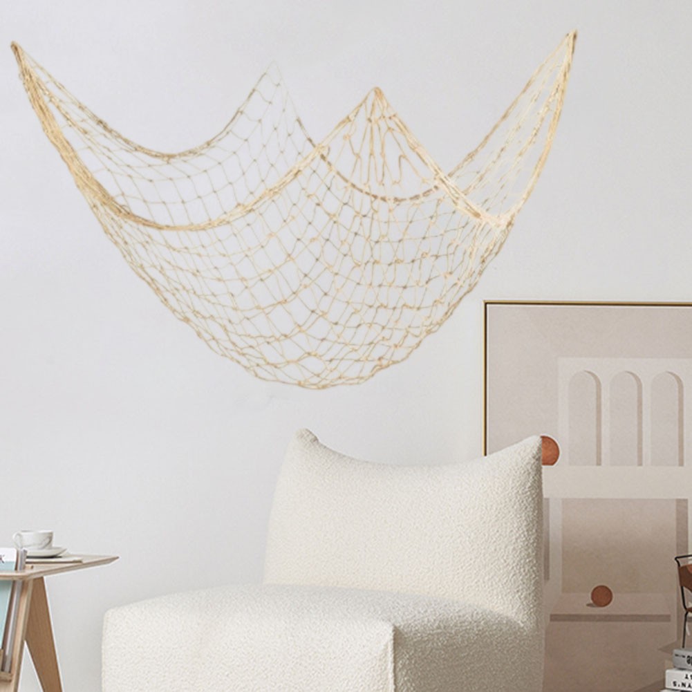 Fishing Net Decoration Decorative Fishing Nets Relaxing Room Atmosphere - Picture 26 of 35
