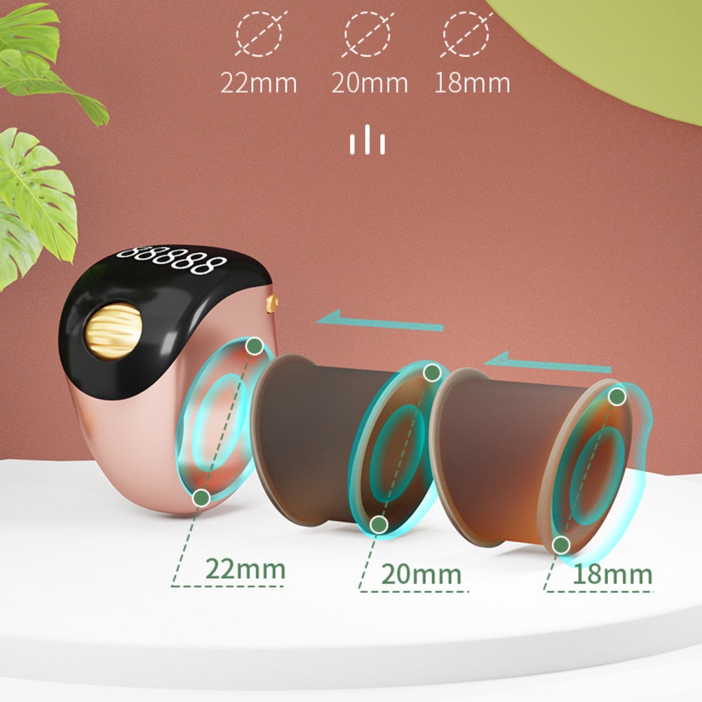 Travel Friendly Smart Digital Prayer Counter Ring Adjustable and Compact - Picture 21 of 23