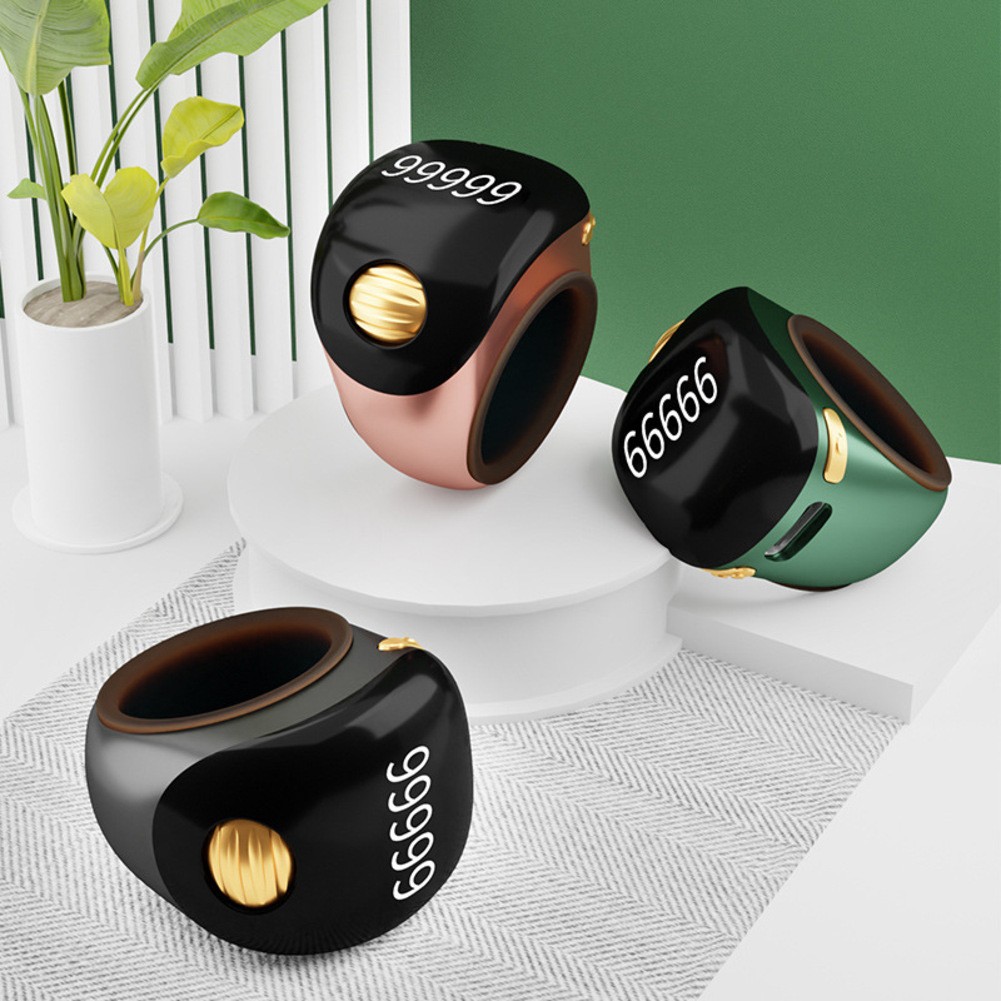 Travel Friendly Smart Digital Prayer Counter Ring Adjustable and Compact - Picture 13 of 23