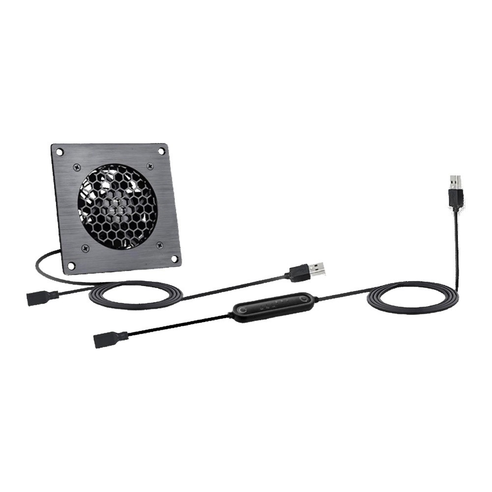 120mm Cooling Fan with USB Power for Home Theater and For router Cabinets