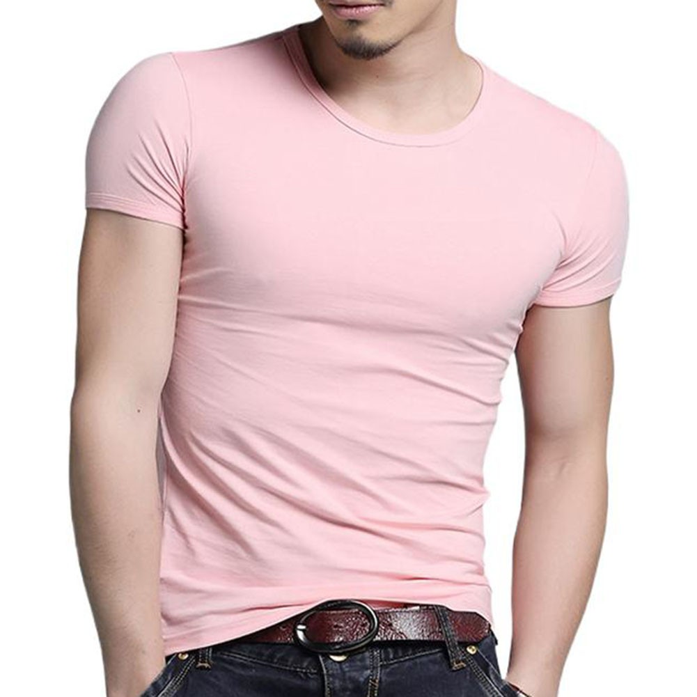 Men's Short Sleeve Tee with Comfortable Breathable Fabric for Casual Days - Picture 12 of 13