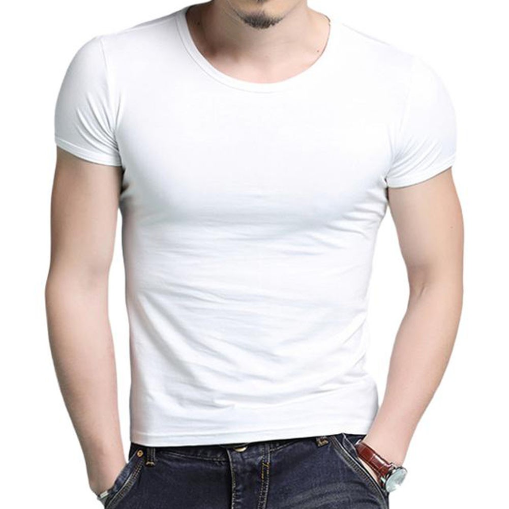 Men's Short Sleeve Tee with Comfortable Breathable Fabric for Casual Days - Picture 8 of 13