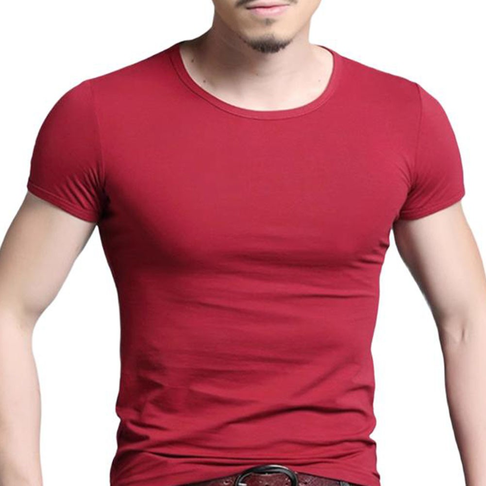 Men's Short Sleeve Tee with Comfortable Breathable Fabric for Casual Days - Picture 11 of 13