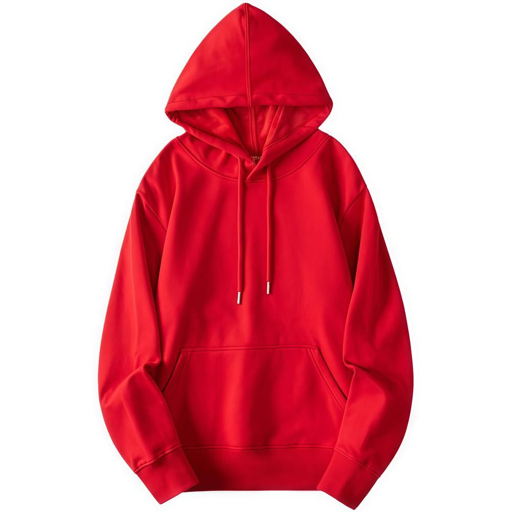 Spring And Autumn Wear Hoodie Drawstring Hoodie Brand New Pure Color Pattern - Picture 20 of 79
