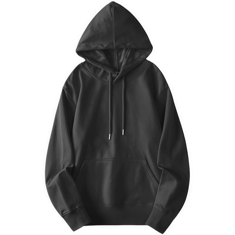 Spring And Autumn Wear Hoodie Drawstring Hoodie Brand New Pure Color Pattern - Picture 24 of 79