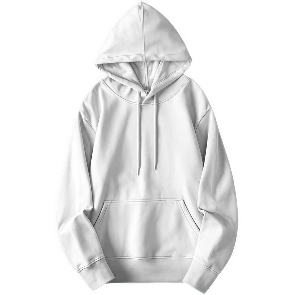 Spring And Autumn Wear Hoodie Drawstring Hoodie Brand New Pure Color Pattern - Picture 23 of 79