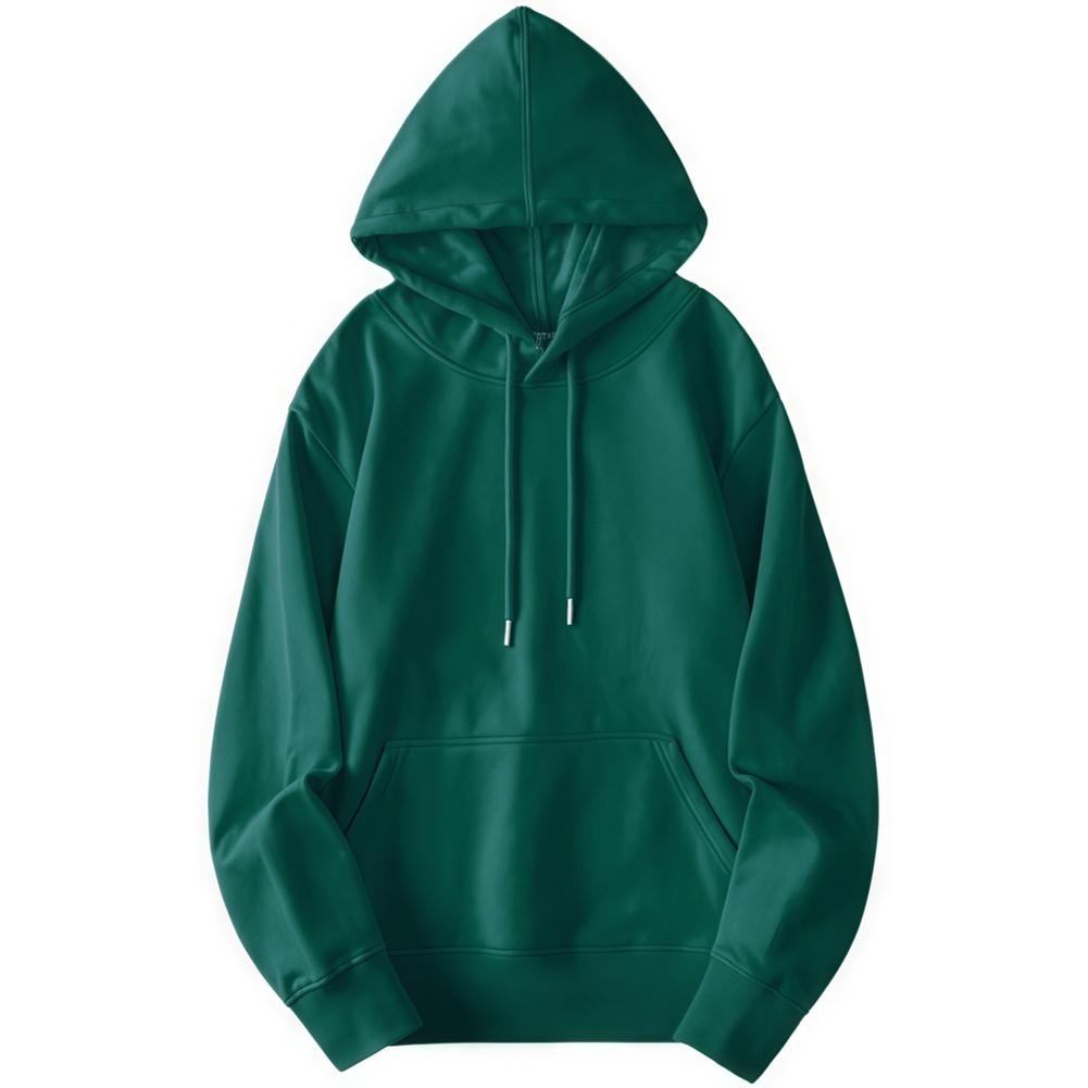 Spring And Autumn Wear Hoodie Drawstring Hoodie Brand New Pure Color Pattern - Picture 16 of 79